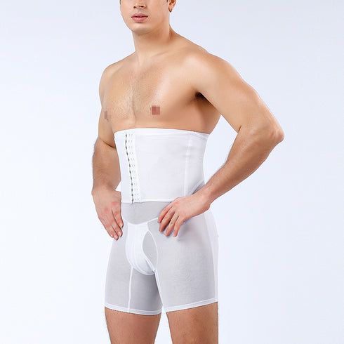 Men's Tummy Control Thigh Lift Shorts Butt Lifter Shapewear